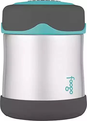 Thermos Foogo Vacuum Insulated Stainless Steel 10-Ounce Food Jar Blue
