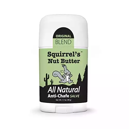 Squirrel's Nut Butter All Natural Anti Chafe Salve, Stick Applicator, 1.7 oz