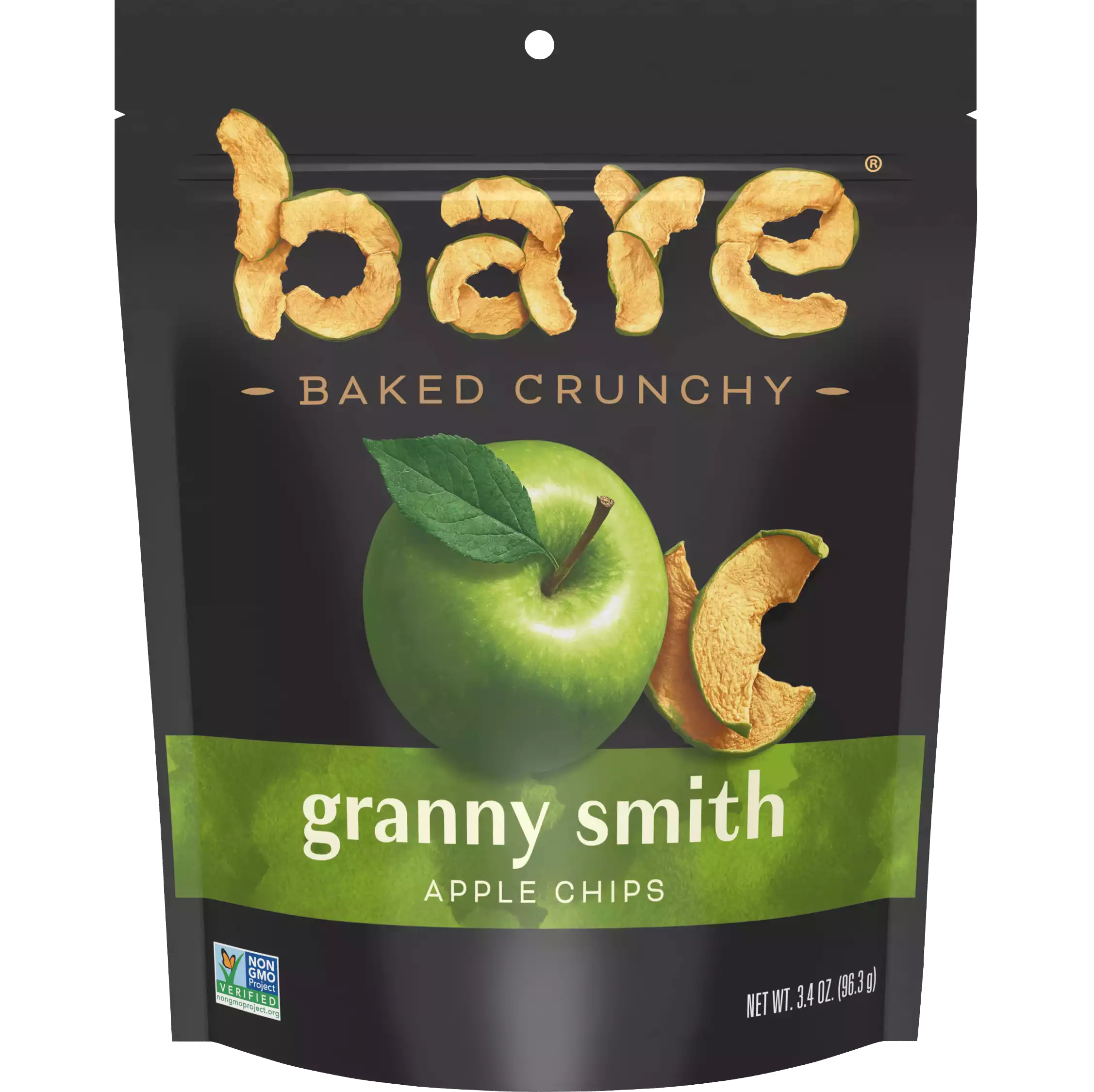 Bare Baked Crunchy Apple Chips, Granny Smith